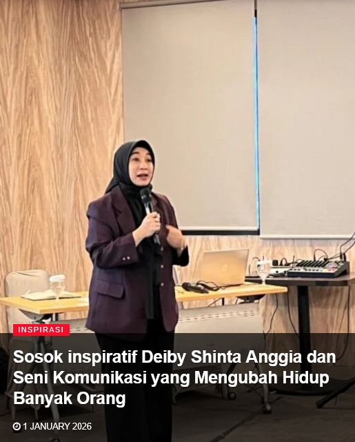 Sosok inspiratif Deiby Shinta Anggia dan Seni Komunikasi yang Mengubah Hidup Banyak Orang. Di dunia profesional yang serba cepat, kesan pertama adalah segalanya. Prinsip inilah yang dipegang teguh oleh Deiby Shinta Anggia, S.Sos, seorang trainer professional komunikasi yang kini menjadi sosok di balik kesuksesan banyak figur publik dan talenta muda Indonesia. @deiby_dsa @destasemestaanugerah @officialputerianakremajabanten @indonesiasgirl Sosok inspiratif Deiby Shinta Anggia dan Seni Komunikasi yang Mengubah Hidup Banyak Orang. Di dunia profesional yang serba cepat, kesan pertama adalah segalanya. Prinsip inilah yang dipegang teguh oleh Deiby Shinta Anggia, S.Sos, seorang trainer professional komunikasi yang kini menjadi sosok di balik kesuksesan banyak figur publik dan talenta muda Indonesia. @deiby_dsa @destasemestaanugerah @officialputerianakremajabanten @indonesiasgirl