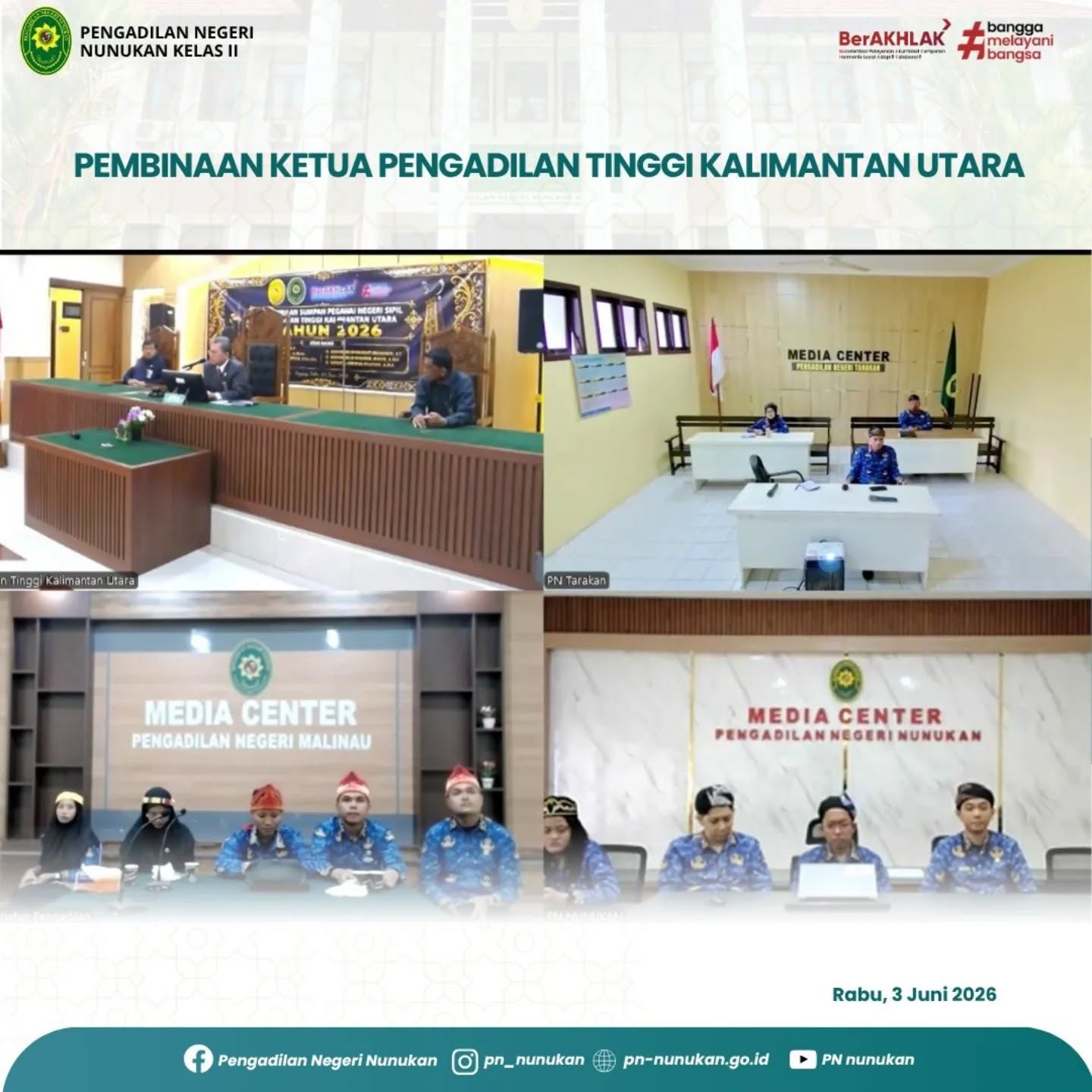 Nunukan, 3 Juni 2026 — Bertempat di Ruangan Media…