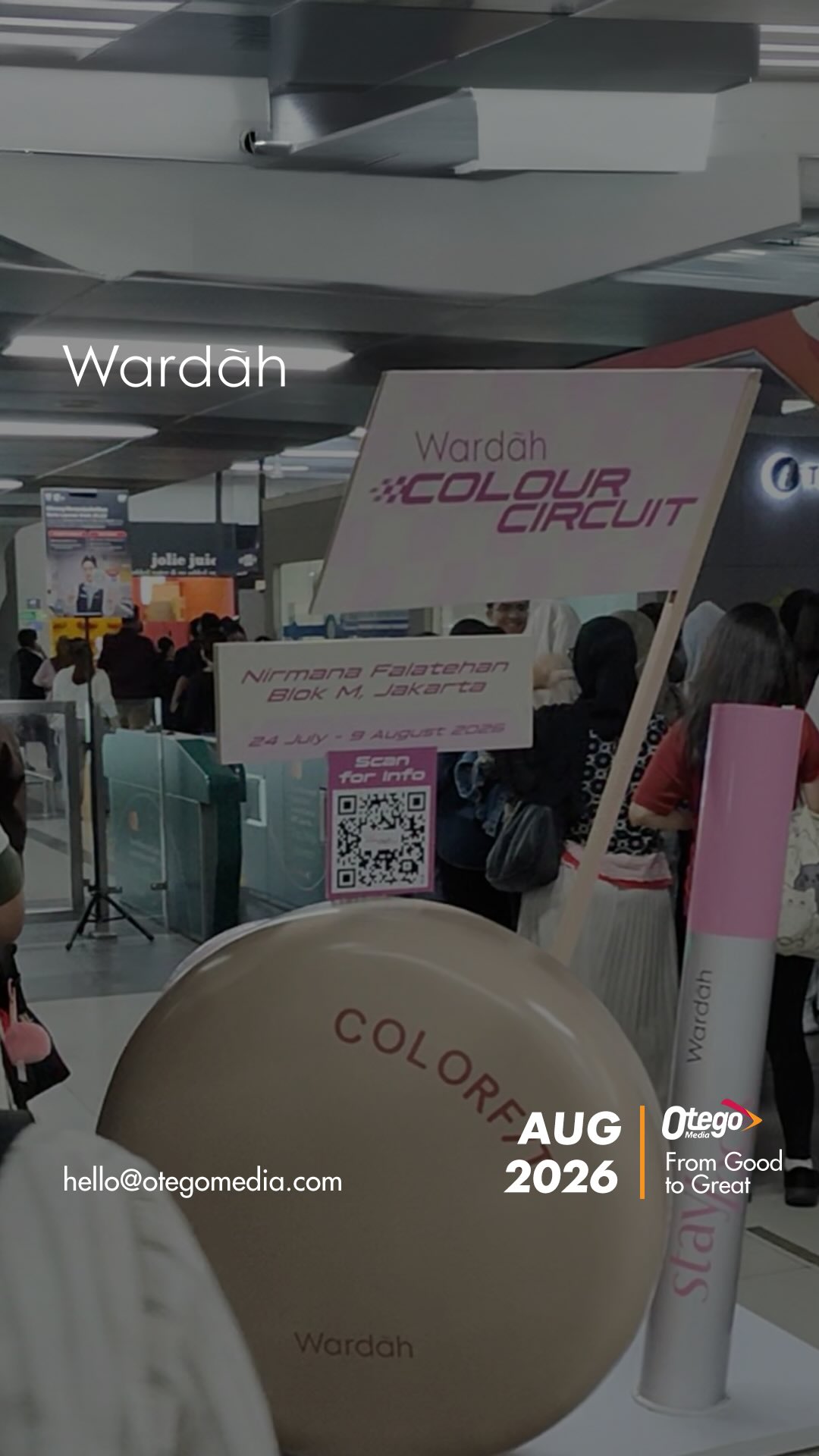 Wardah Colour Circuit brought an immersive beauty experience to Jakarta, giving visitors the chance to explore their personal colours, discover new beauty possibilities, and celebrate their own unique beauty.See you at the next circuit!